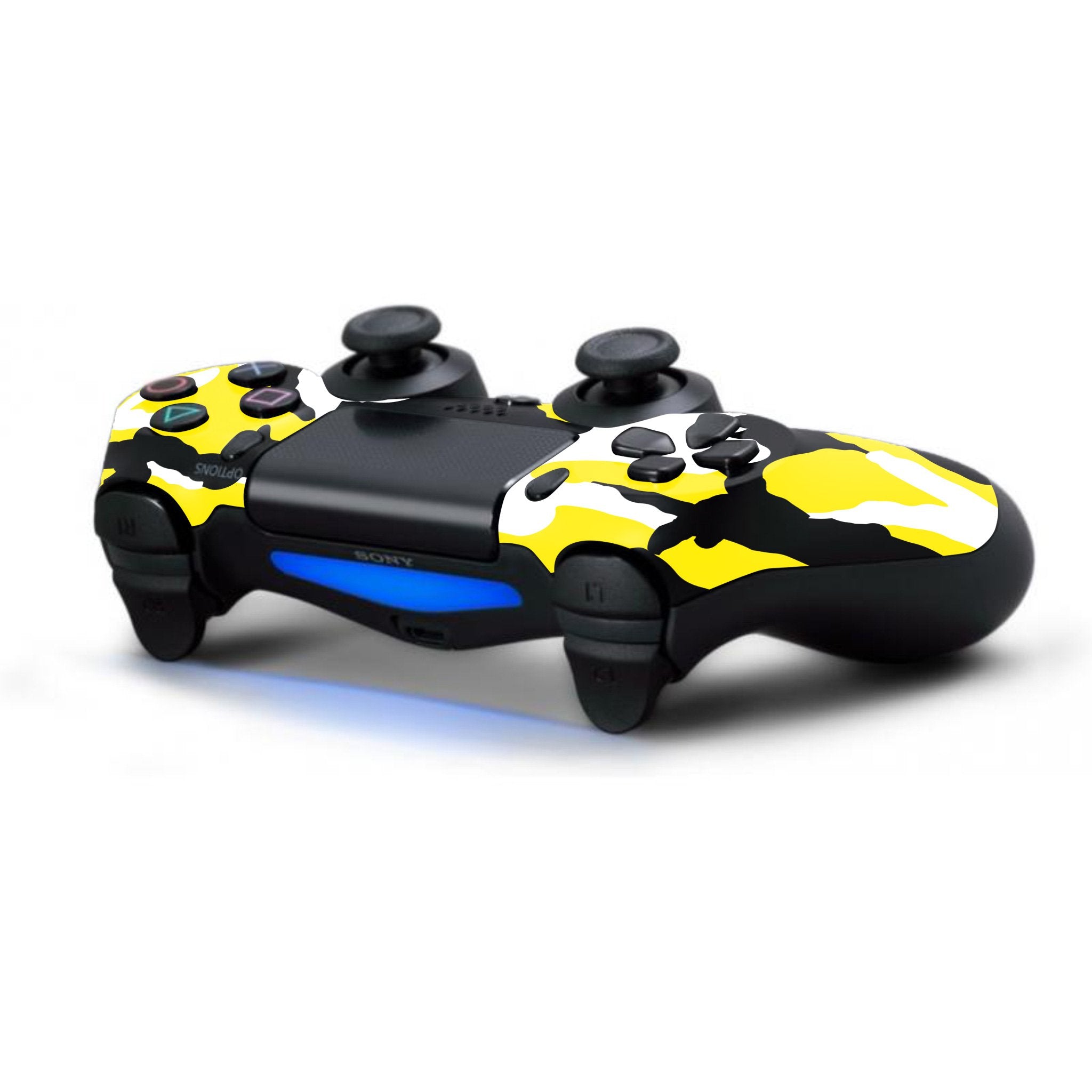 Yellow Camo PS4 Custom Controller Exclusive